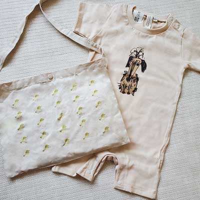 バッグとTシャツの画像